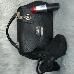 Guess black hand/ crossbody bag